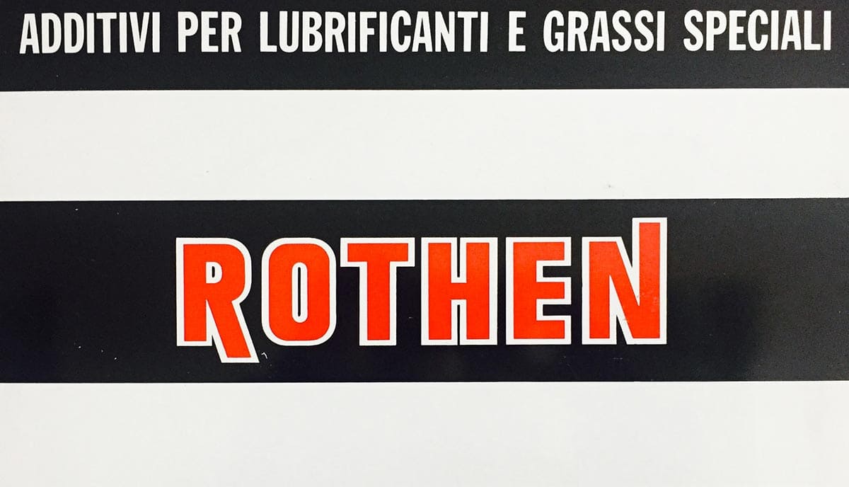 Rothen - Azienda storica lubrificanti